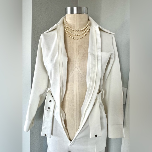 1970s Le Voys Vintage Jumpsuit with Belt Med - Picture 8 of 14